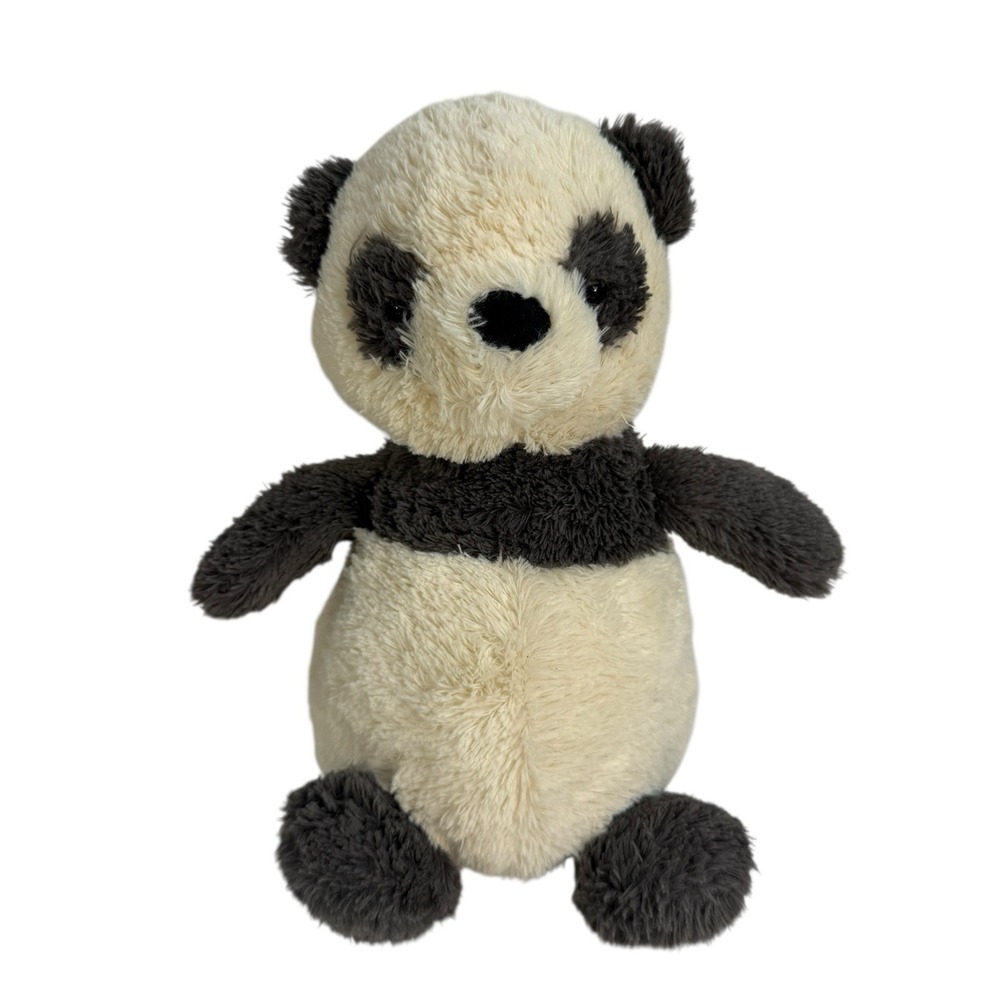 Jellycat Peanut Panda Tufted Chubby‎ Panda Plush Medium J7838 Soft Clean Cuddles